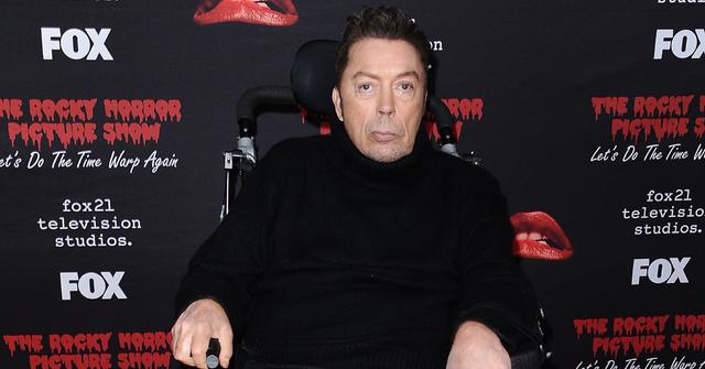 Tim Curry attends the premiere of 'The Rocky Horror Picture Show: Let's Do The Time Warp Again'.