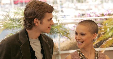 Natalie Portman and Hayden Christensen
