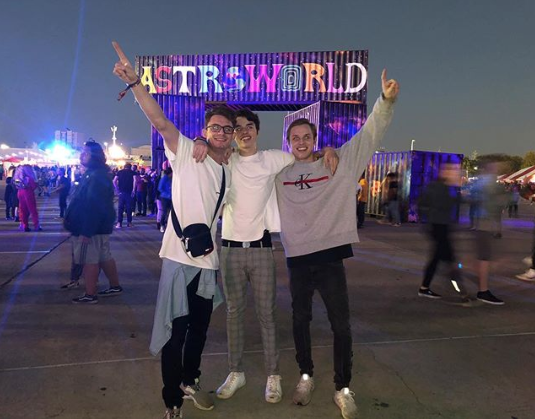 James Kennedy at Astroworld