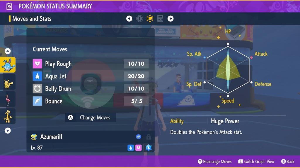 How to Get Belly Drum For Azumarill in 'Pokémon Scarlet' and 'Violet'