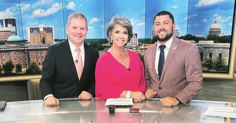 Barbie Bassett and her WLBT colleagues.