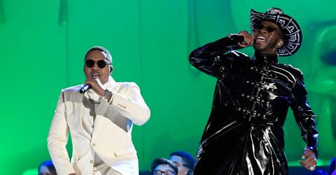 Lil Nas X and Nas at the 62nd Grammy Awards