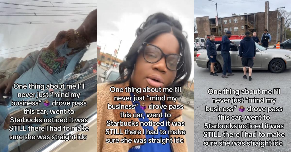 Woman Saves Driver Passed Out in Car While It’s in Gear