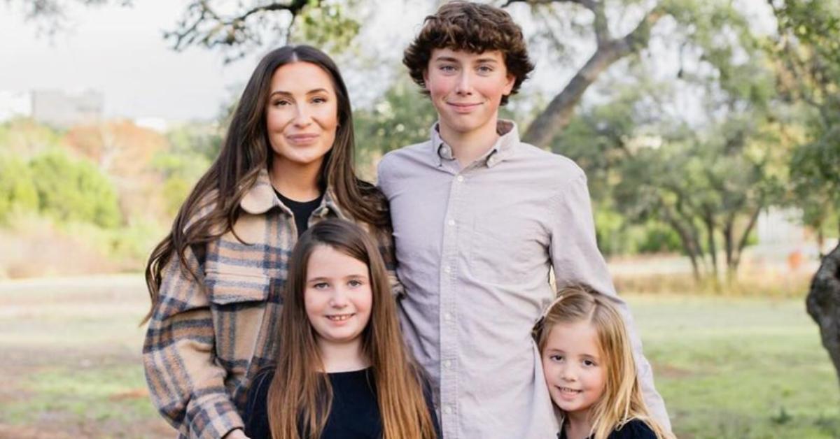 Bristol Palin with her three children