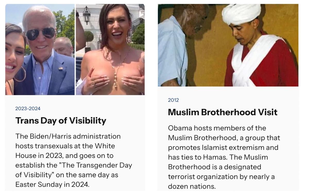 Posts on the White House Major Events Timeline