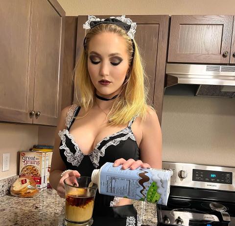 Woman Says She Makes About $26,000 a Month as a Topless Maid