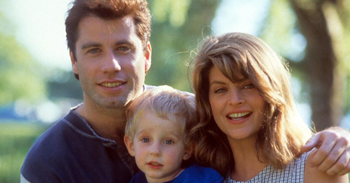 Kirstie Alley and John Travolta in 'Look Who's Talking'