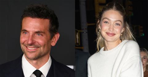 (l-r) Bradley Cooper and Gigi Hadid