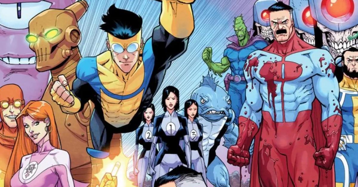 'Invincible' cast and Omni-Man soaked in blood
