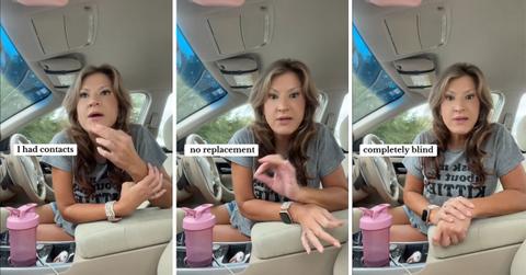 Prison doesn't let inmates have contacts