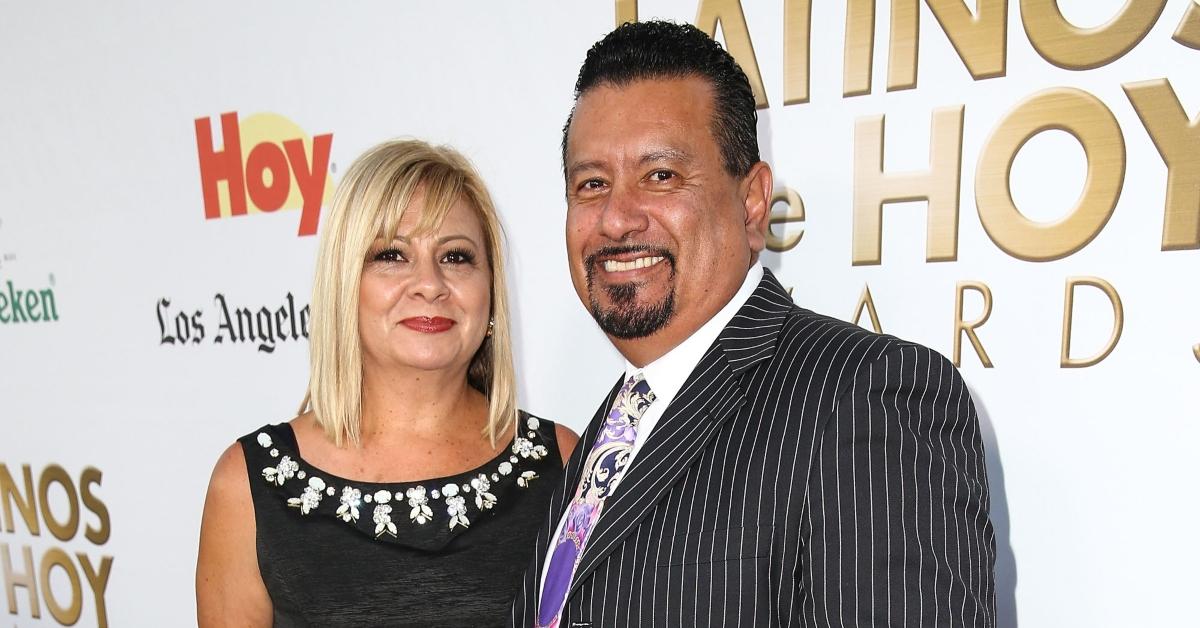 Richard Montanez (R) and his wife, Judy Montanez, attend the '2014 Latinos De Hoy Awards' presented by Hoy & Los Angeles Times