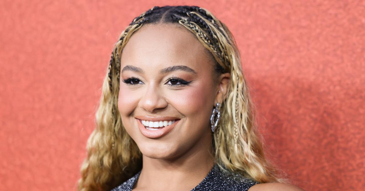 Nia Sioux poses on the red carpet at the Variety Power of Young Hollywood at NeueHouse Los Angeles on Aug. 10, 2023 in Hollywood.