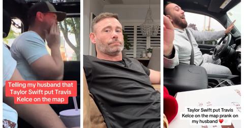 Taylor Swift put Travis Kelce on the map prank