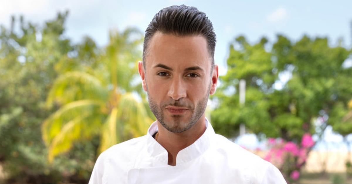 Chef Anthony Iracane in Season 11 of 'Below Deck.'