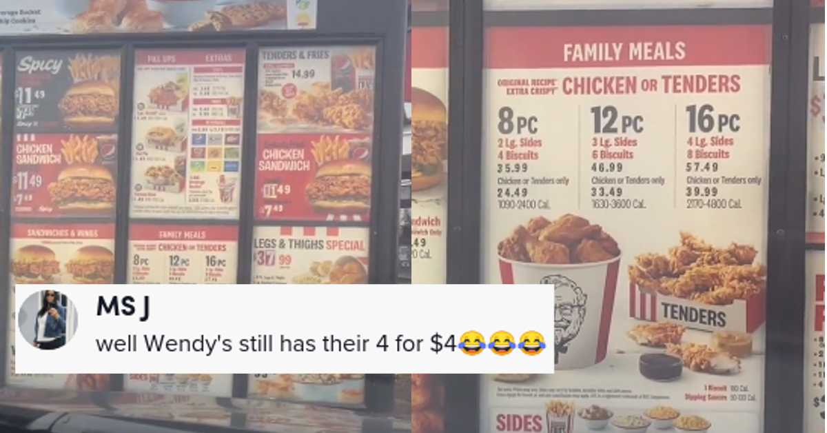 Viral TikTok Says Kfc’s Prices Are Higher Than They’ve Ever Been