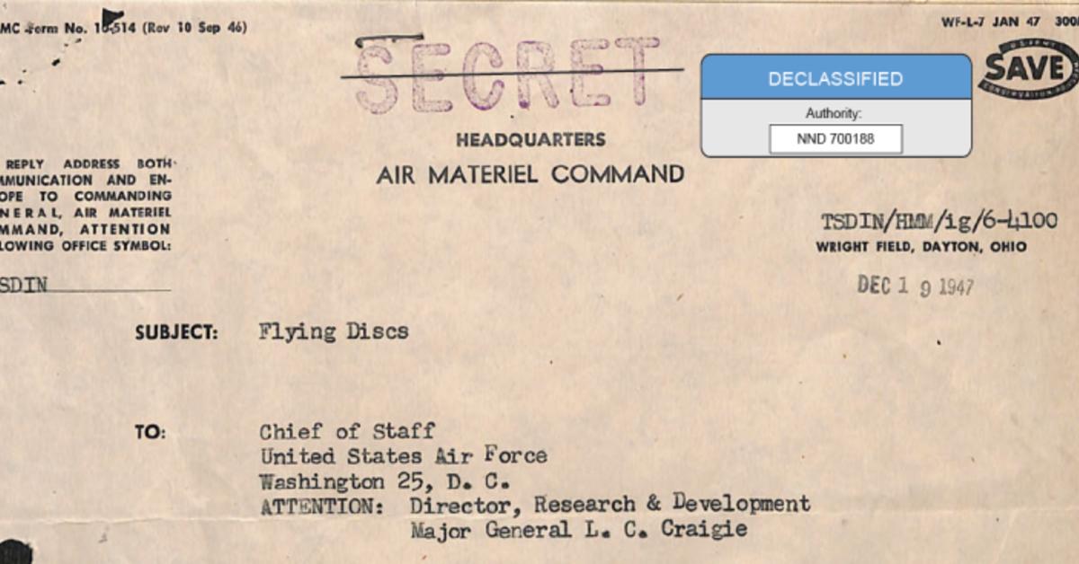 Trump Releases UFO Files: Here’s What’s Inside