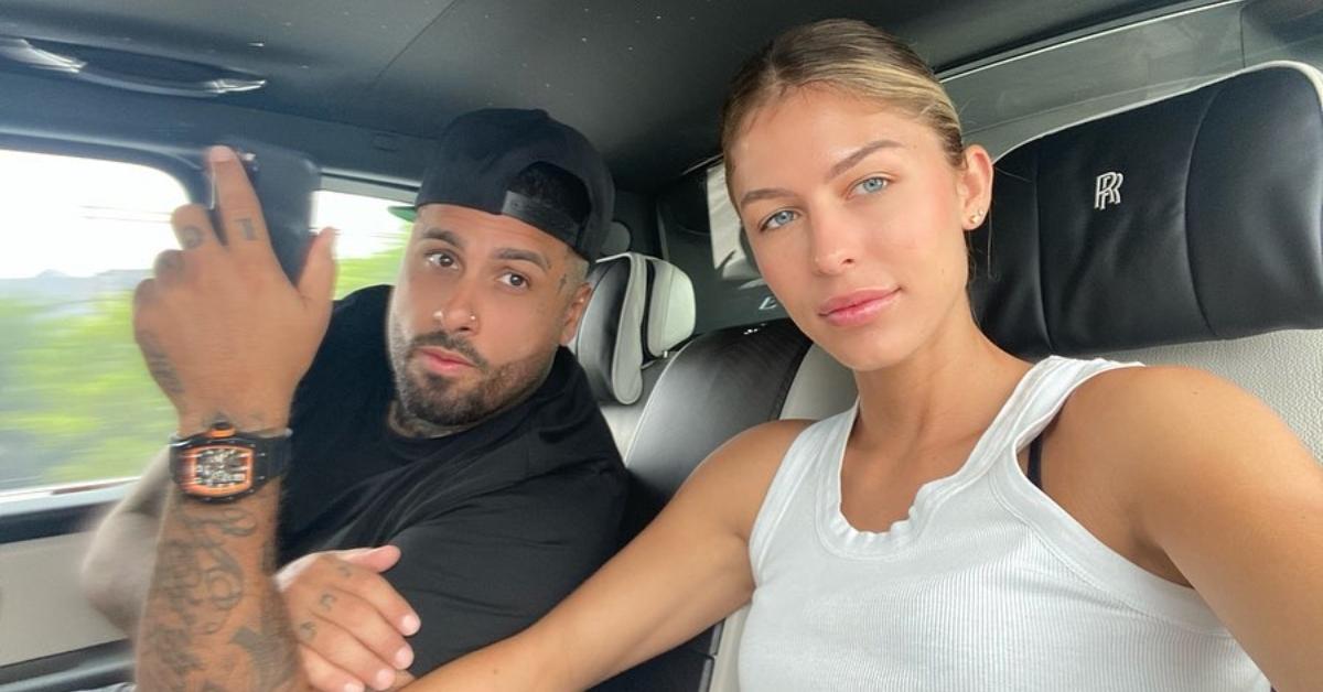 Nicky Jam and Girlfriend Cydney Moreau 