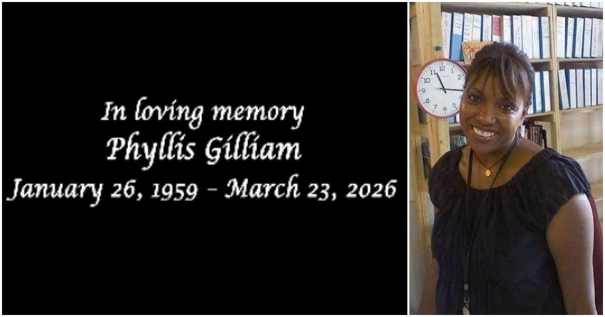 Tribute card for Phyllis Gilliam.