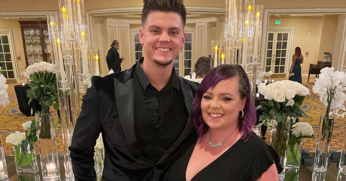 Tyler and Catelynn Baltierra at a wedding