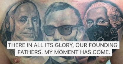 tinder date presidential tattoos