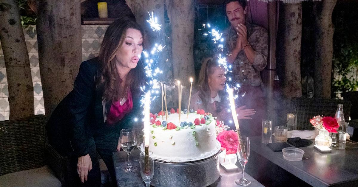 Vanderpump Rules  wih Lisa blowing out candles