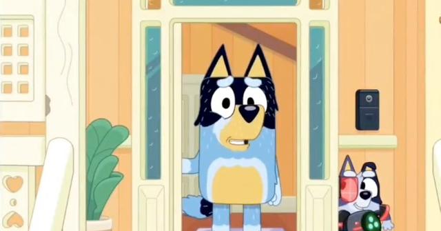 Bingo and Bluey's kid