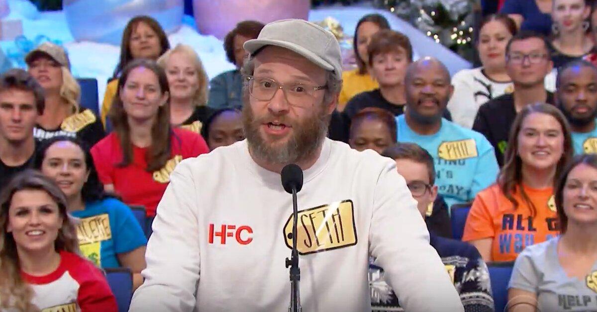 seth rogen the price is right