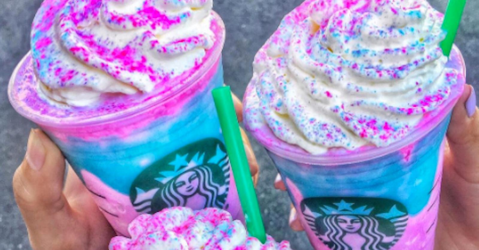 The Starbucks Unicorn Frappuccino Is Real, And It's Here For A Limited Time