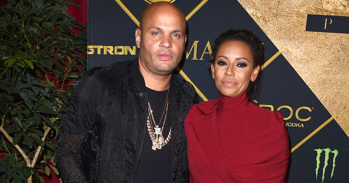 Stephen Belafonte and Mel B arrives at the Maxim Hot 100 Party on July 30, 2016 in Los Angeles.