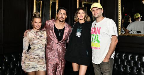 Ariana Madix, Tom Sandoval, Raquel Leviss, and Tom Schwartz at Tom Sandoval & the Most Extras concert in 2021