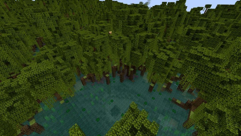 Mangrove Swamp in 'Minecraft'