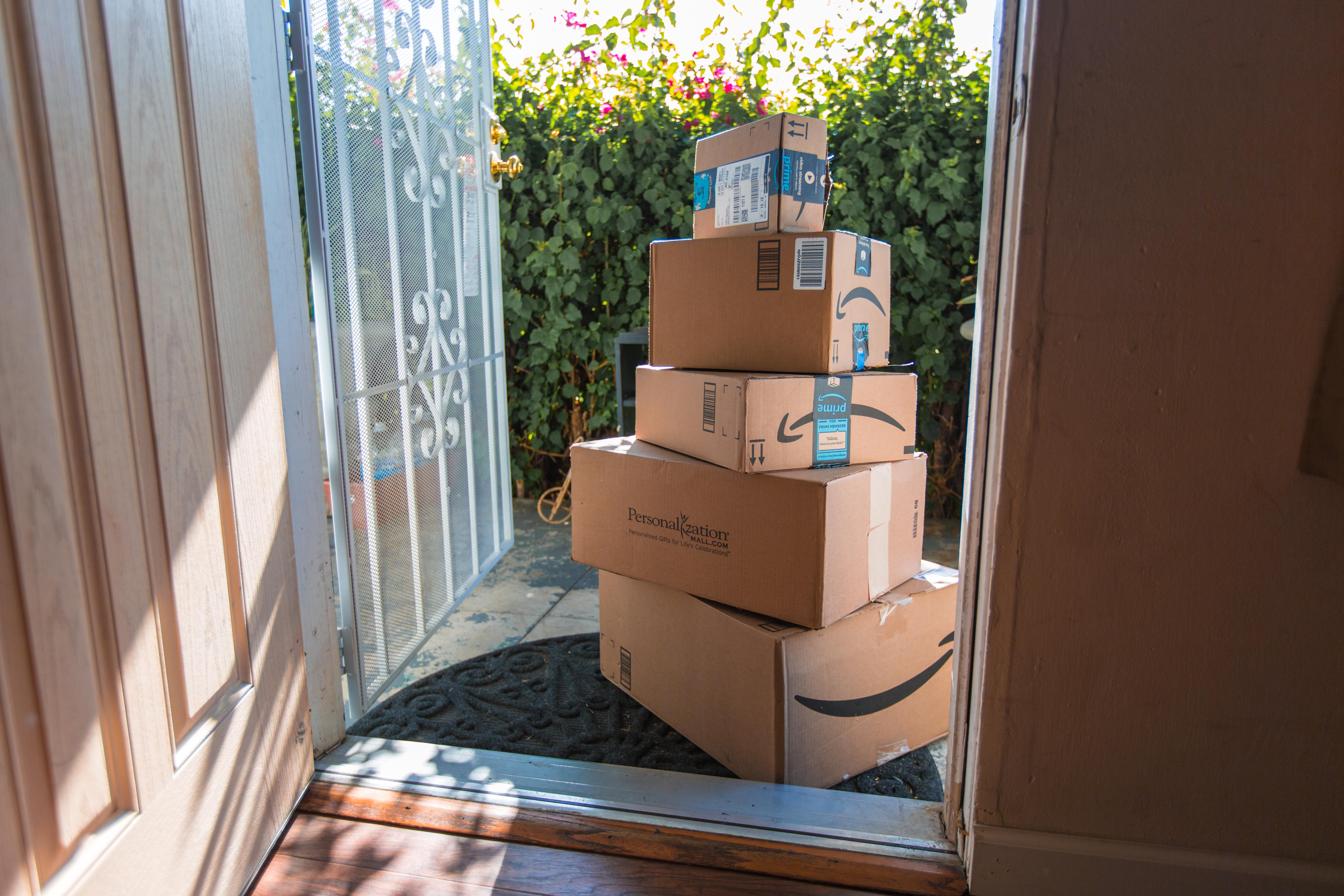 amazon packages