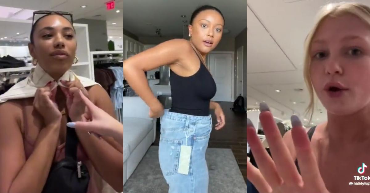 Genius TikTok sizing hack for jeans  Woman  Home