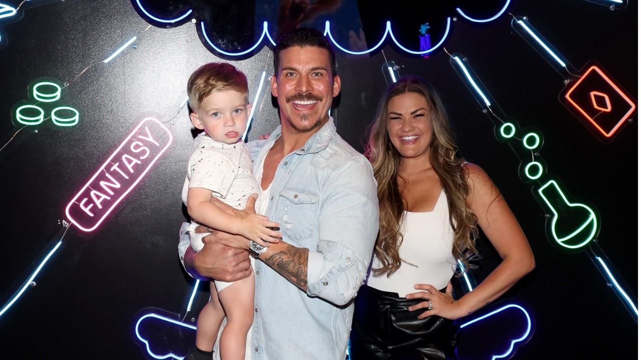 Jax Taylor and Brittany Cartwright with their son, Cruz