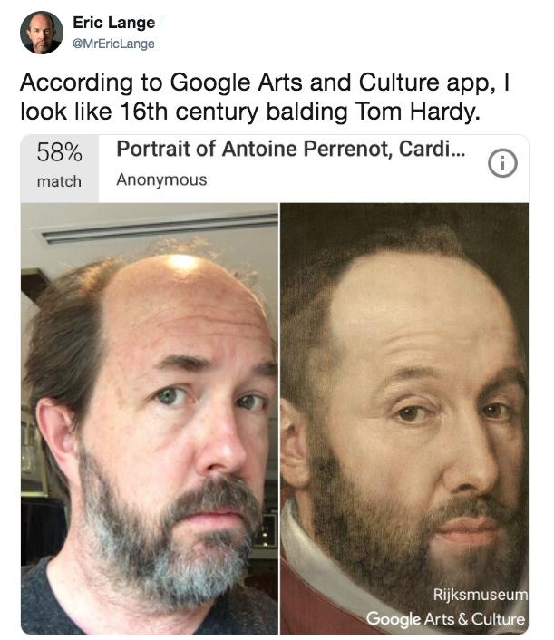 google arts culture doppelganger