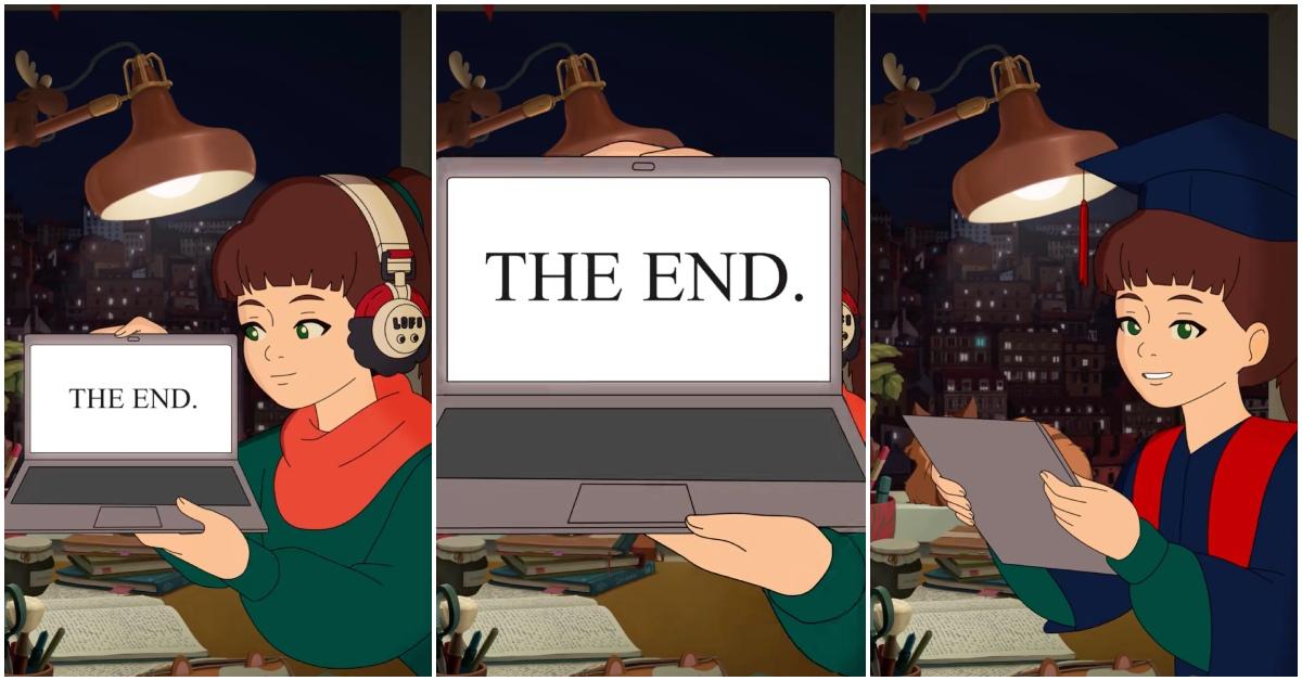 Lofi Girl Has Graduated — So She Was Actually Working