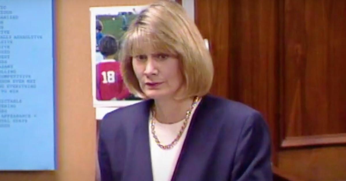 Jill Lansing during the closing arguments of Lyle Menendez' trial