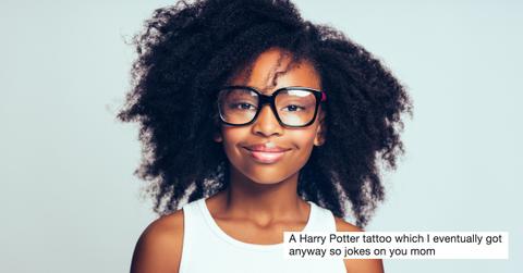 year old tattoo
