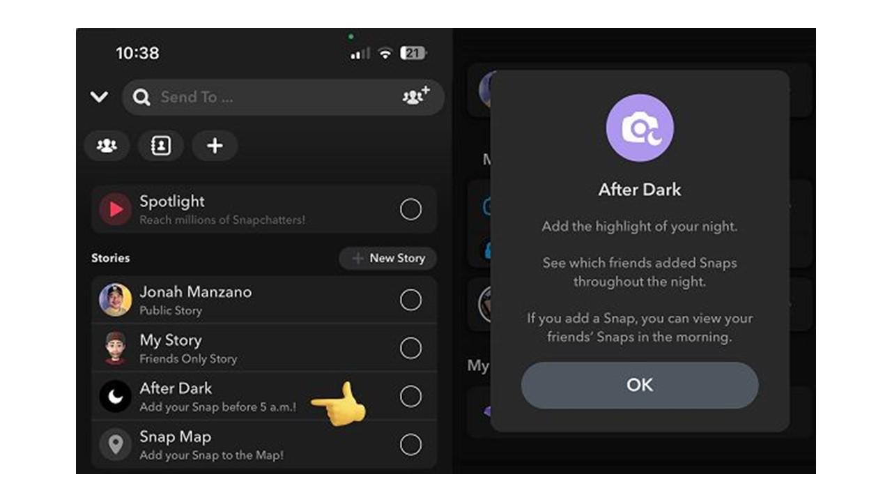 What Is After Dark on Snapchat? New Features Coming to the App
