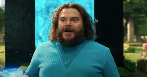 Jack Black in 'A Minecraft Movie.'