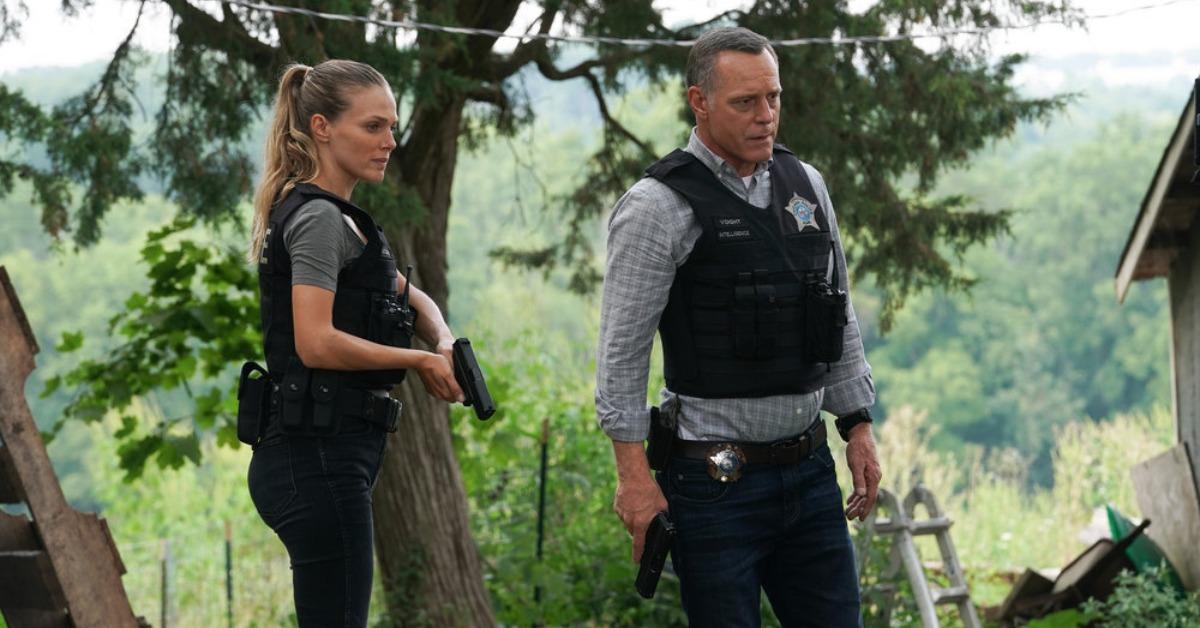 Hailey and Voight in 'Chicago P.D.'