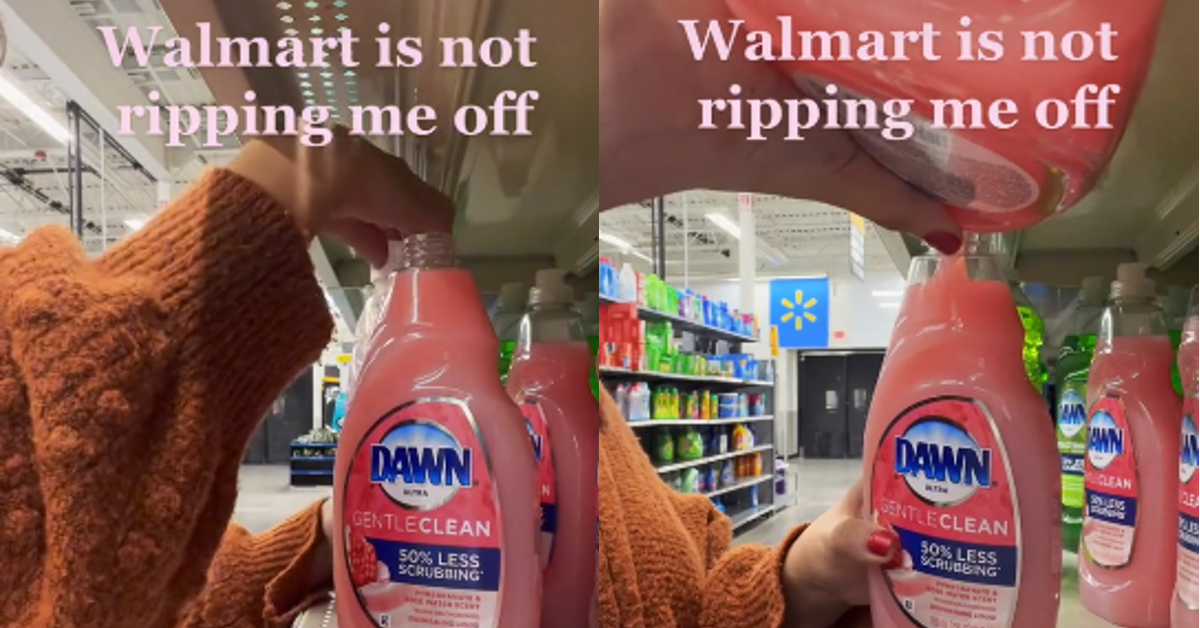 Shopper Found out She's Been Using the Wrong Dawn Soap