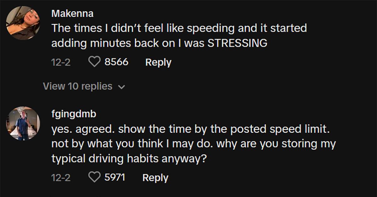 Commenters agree that GPSs shouldn't use your average speed to give ETAs