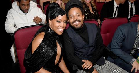 Regina King with her son Ian at the 2019 American Music Awards on Nov. 24, 2019