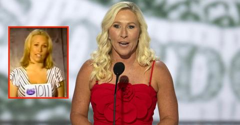 Marjorie Taylor Greene at the 2024 RNC.