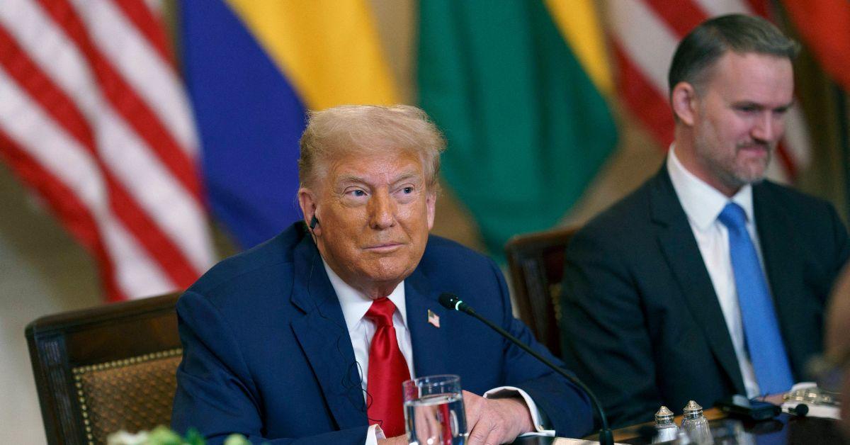 President Trump at the White House.