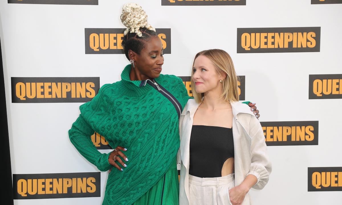 Kirby Howell Baptiste and Kristen Bell Queenpins Premiere