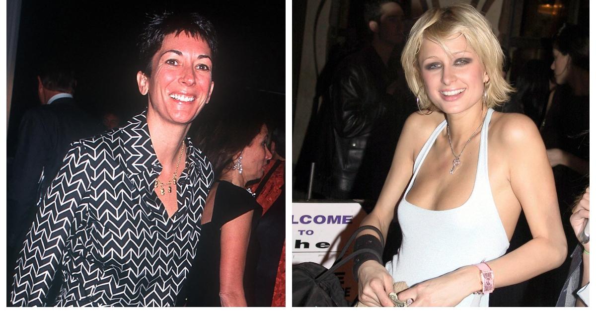 Ghislaine Maxwell and Paris Hilton Allegedly Crossed Paths