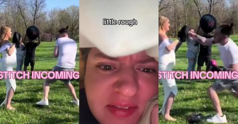 Dad’s Punching Gender Reveal Has Internet Concerned