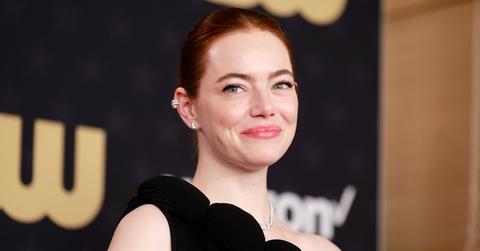 Emma Stone at the 2024 Critics Choice Awards.